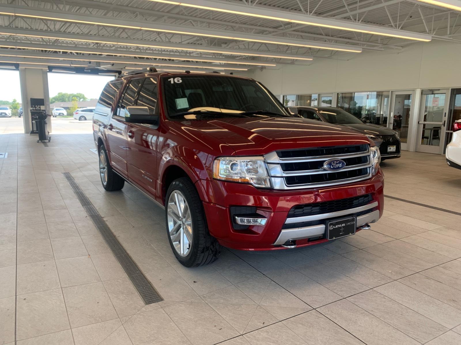 Pre-Owned 2016 Ford Expedition EL PLATINUM – 4WD 4DR,1 OWN,NAV,SUNRF ...